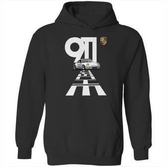 Vintage 911 Porsche Racing Car Hoodie | Favorety AU