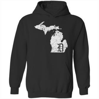 Vintage Detroit Michigan Old English D Hoodie | Favorety AU