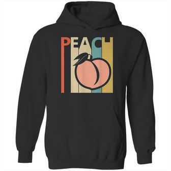 Vintage Peach Fruit Emoji Hoodie | Favorety CA