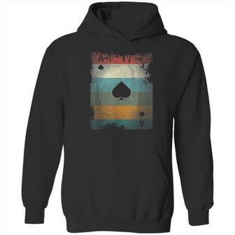 Vintage Poker Ace Of Spades Hoodie | Favorety