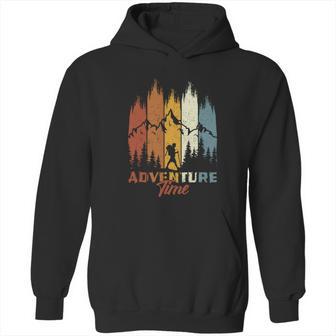 Vintage Style Hiking Camping Adventure Time Hoodie | Favorety AU