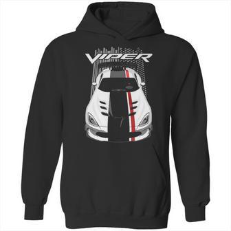 Viper Acr 5Th Generation White And Black Hoodie | Favorety UK