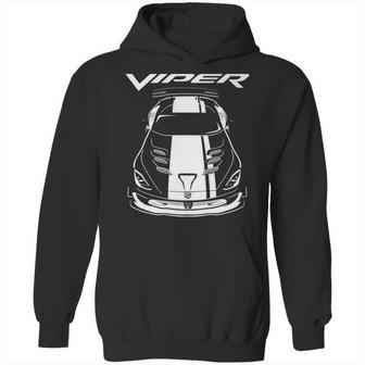 Viper Acr 5Th Generation White Stripes Hoodie | Favorety