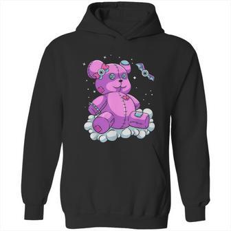 Voodoo Doll Pastel Goth Teddy Bear Witchcraft Halloween Hoodie | Favorety