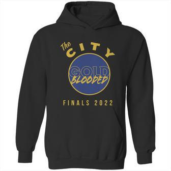 Warriors Finals 2022 Basketball Gold Blooded Warriors Graphic Design Printed Casual Daily Basic V4 Hoodie | Favorety UK