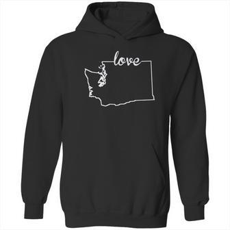 Washington State Home I Love Evergreen State Seattle Hoodie | Favorety AU