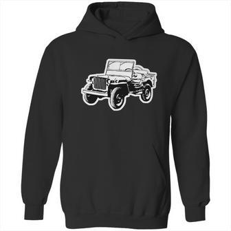 Willys Jeep 2 Color T-Shirts Hoodie | Favorety DE