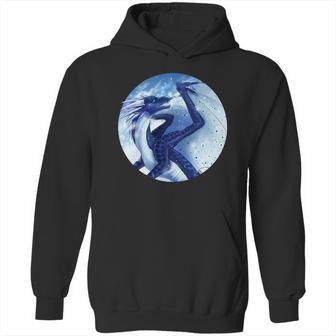 Wings Of Fire - Whiteout The Icewingnightwing Hybrid T-Shirt Hoodie | Favorety CA