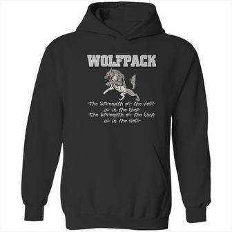 Wolfpack Strength Of Pack Hoodie | Favorety UK