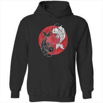 Yin Yang Koi Fish Carp Tai Chi Symbol Japanese Hoodie | Favorety CA