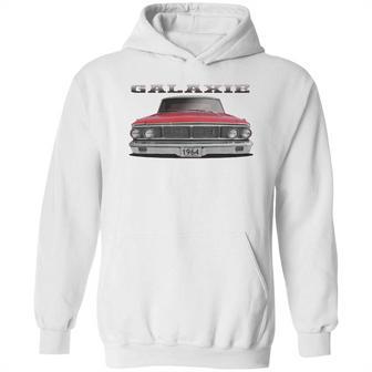 1964 Ford Galaxie Red Two Sided Hoodie | Favorety DE