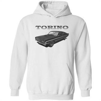 1969 Ford Torino Gt Black Hoodie | Favorety UK