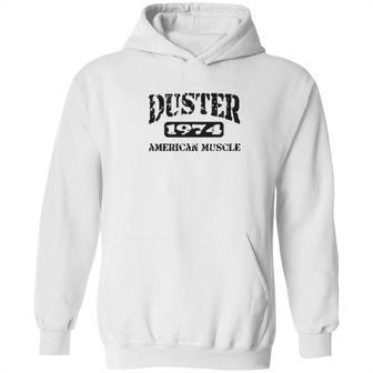 1974 Plymouth Duster American Muscle Car Design Hoodie | Favorety