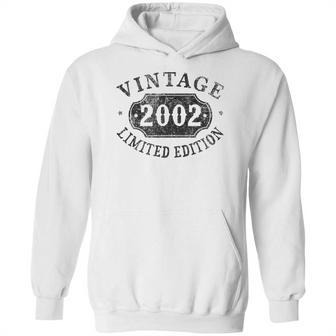 20 Years Old 20Th Birthday Male Female Him Her Limited 2002 Ver2 Hoodie | Favorety DE