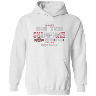 2019 Big Ten Football Champions Ohio State Buckeyes Sweater Hoodie | Favorety CA