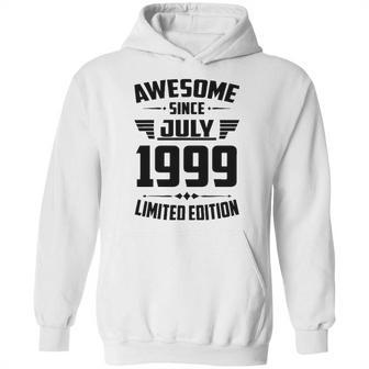 22Nd Birthday Gift 22 Years Old Awesome Since July 1999 Ver2 Hoodie | Favorety DE