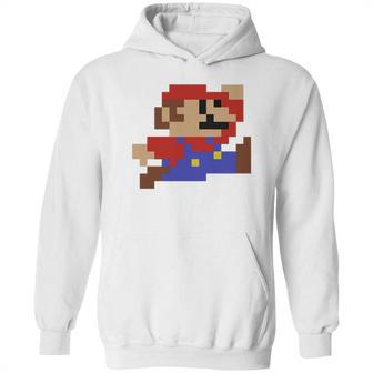 8-Bit Mario Nintendo Jumping Hoodie | Favorety UK