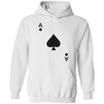 Ace Of Spades Blackjack Cards Poker Hoodie | Favorety CA