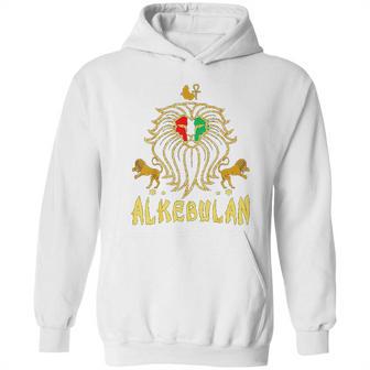 African Lion Rbg Ankh Alkebulan Kemetic Hoodie | Favorety DE