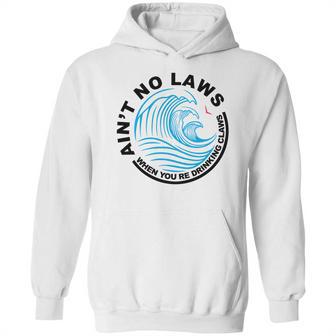 Aint No Laws Tshirt - White Claw Hoodie | Favorety UK