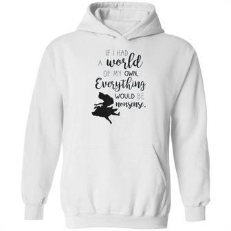 Alice In Wonderland My World Hoodie | Favorety