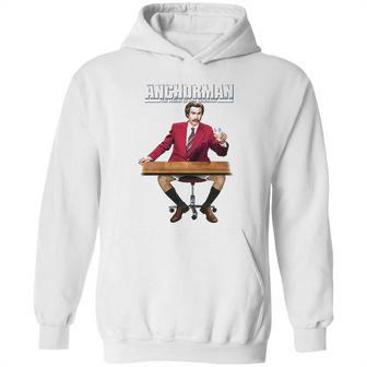 Anchorman Ron Burgundy Hoodie | Favorety