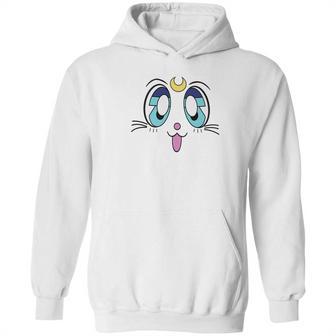 Anime Girls Sailor Of The Moon Princess White Face Cat Hoodie | Favorety DE