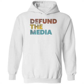 Anti Fake News Efund The Media Apparel Hoodie | Favorety AU