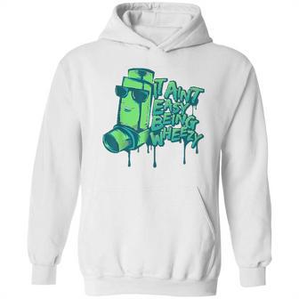 Asthma Attack Inhaler Wheezy Breathing Asthmatic Hoodie | Favorety UK