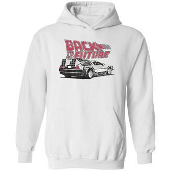 Back To The Future Delorean Graphic Hoodie | Favorety CA