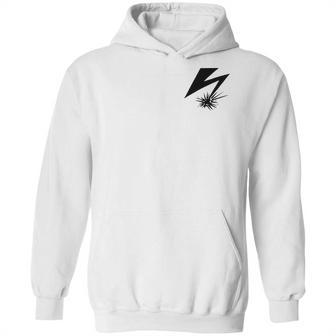 Bad Brains Front Black Lightning Pocket Hoodie | Favorety