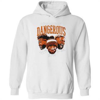 Baker Mayfield Woke Up Feeling Dangerous Hoodie | Favorety