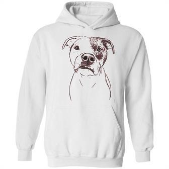 Bare Dexter The Pitbull Dog Triblend Hoodie | Favorety AU