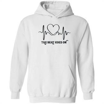 The Beat Goes On Heartbeat Hoodie | Favorety UK