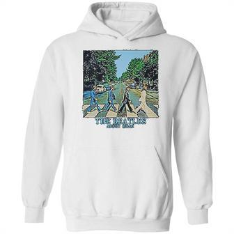 The Beatles On The Abbey Road Hoodie | Favorety