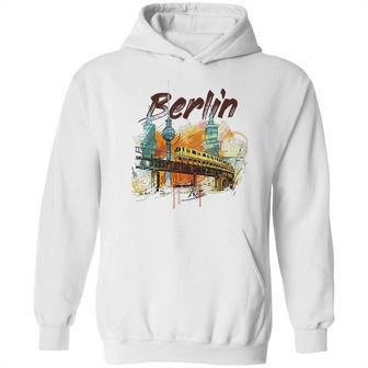 Berlin Landmarks U Bahn Subway Hoodie | Favorety CA