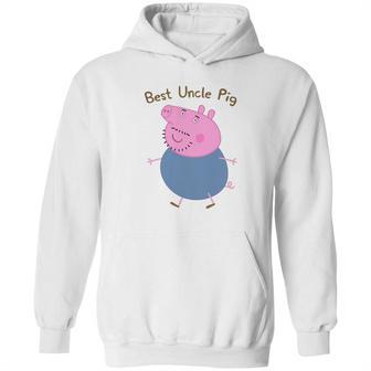 Best Uncle Pig Uncle Pig Peppa Pig Hoodie | Favorety UK