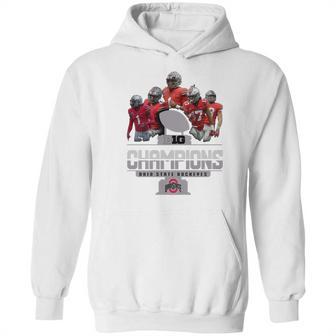 Big 2019 Big Ten Football Champions Ohio State Buckeyes Shirt Hoodie | Favorety CA