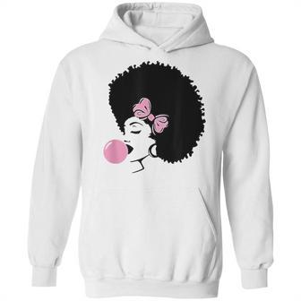 Black Girl With Bubble Gum Hoodie | Favorety UK