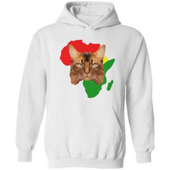 Black History Month African Map Somali Gift For Pet Lovers Proud Black Hoodie | Favorety CA