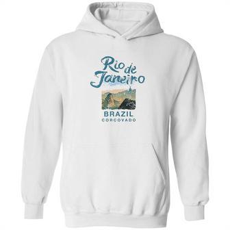 Brazil Rio De Janeiro Corcovado Brazilian Hoodie | Favorety CA