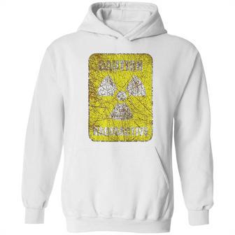 Caution Radioactive Radiation Hazard Nuclear Warning Sign Hoodie | Favorety DE