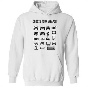 Choose Your Weapon Controller Gamer Hoodie | Favorety