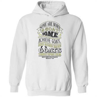 Clever Cute Goat For Shakespeare Fan Hoodie | Favorety DE