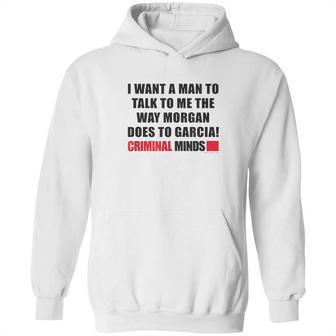 Criminal Minds Morgan And Garcia Hoodie | Favorety