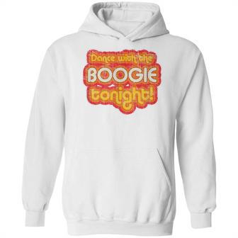 Dance With The Boogie Tonight Vintage 1970S Distressed Hoodie | Favorety