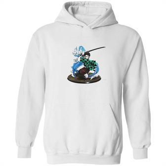 Demon Slayer Aqua Hoodie | Favorety CA