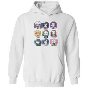 Demon Slayer Giyuu Nezuko Tanjirou Zenitsu Inosuke Rengoku Cosplay Hoodie | Favorety DE