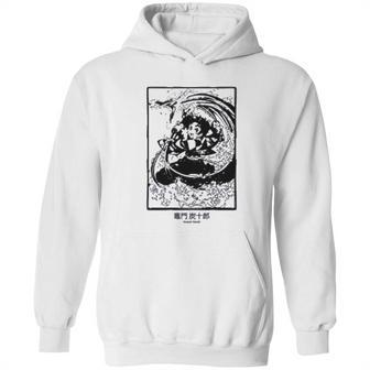 Demon Slayer Tanjiro Kamado Zenitsu Agatsuma Hoodie | Favorety CA