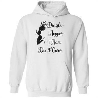 Dinglehopper Hair Dont Care Mermaid Funny Dingle Hopper Hoodie | Favorety CA